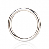 Стальное эрекционное кольцо STEEL COCK RING - 4.5 см. - BlueLine - в Иркутске купить с доставкой
