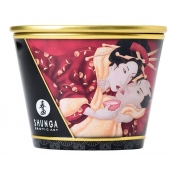 Массажная  свеча Sparkling Strawberry Wine с ароматом клубничного вина - 170 мл. - Shunga - купить с доставкой в Иркутске