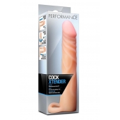 Телесная насадка на пенис Cock Xtender - 17,7 см. - Blush Novelties - в Иркутске купить с доставкой