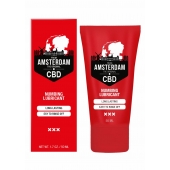 Пролонгирующий лубрикант Numbing CBD from Amsterdam - 50 мл. - Shots Media BV - купить с доставкой в Иркутске