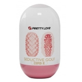 Розовый мастурбатор-яйцо Seductive Golf - Baile - в Иркутске купить с доставкой
