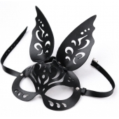 Черная ажурная маска  Зайка  с ушками - Crazy Handmade - купить с доставкой в Иркутске Черная ажурная маска  Зайка  с ушками - Crazy Handmade - купить с доставкой в Иркутске