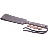 Гладкий мягкий удлиненный пэддл с заклепками - 32 см. - Crazy Handmade - купить с доставкой в Иркутске