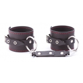 БДСМ-комплект: большая распорка и оковы - Crazy Handmade - купить с доставкой в Иркутске БДСМ-комплект: большая распорка и оковы - Crazy Handmade - купить с доставкой в Иркутске