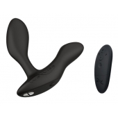 Черный анальный вибратор We-Vibe Vector+ - We-vibe - в Иркутске купить с доставкой