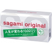 Ультратонкие презервативы Sagami Original 0.02 - 10 шт. - Sagami - купить с доставкой в Иркутске