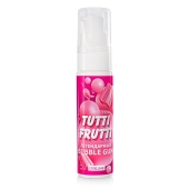 Интимный гель на водной основе Tutti-Frutti Bubble Gum - 30 гр. - Биоритм - купить с доставкой в Иркутске