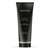Массажный легкий крем WICKED Sage plus Sea Salt - 120 мл. - Wicked - купить с доставкой в Иркутске