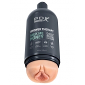 Телесный мастурбатор-вагина Shower Therapy Milk Me Honey - Pipedream - в Иркутске купить с доставкой