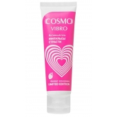 Возбуждающий гель на водно-силиконовой основе Cosmo Vibro с ароматом земляники - 50 гр. - Биоритм - купить с доставкой в Иркутске