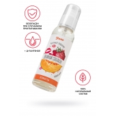 Съедобная гель-смазка Yovee «Двойной соблазн» с Д-пантенолом и вкусом клубники и дыни - 100 мл. - ToyFa - купить с доставкой в Иркутске