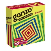 Микс-набор из 30 презервативов Ganzo Mixed - Ganzo - купить с доставкой в Иркутске