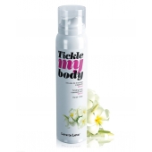 Массажная хрустящая пенка Tickle My Body Monoi с ароматом моной - 150 мл. - Love to Love - купить с доставкой в Иркутске
