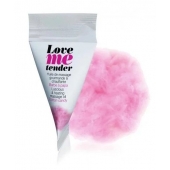 Съедобное согревающее массажное масло Love Me Tender Cotton Candy с ароматом сладкой ваты - 10 мл. - Love to Love - купить с доставкой в Иркутске