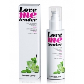 Съедобное согревающее массажное масло Love Me Tender Mojito с ароматом мохито - 100 мл. - Love to Love - купить с доставкой в Иркутске