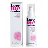 Съедобное согревающее массажное масло Love Me Tender Cotton Candy с ароматом сладкой ваты - 100 мл. - Love to Love - купить с доставкой в Иркутске