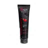 Интимный гель на водной основе Lube Tube Strawberry с клубничным вкусом - 100 мл. - ORGIE - купить с доставкой в Иркутске