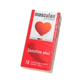 Презервативы Masculan Sensitive plus - 10 шт. - Masculan - купить с доставкой в Иркутске