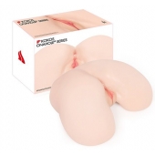 Мастурбатор-полуторс с двойным слоем материала Maria Onahole Real Vagina - KOKOS - в Иркутске купить с доставкой