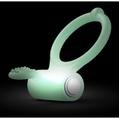 Светящееся в темноте эрекционное виброкольцо Power Clit - Dorcel - в Иркутске купить с доставкой