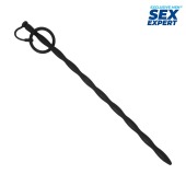 Черный стимулятор уретры Sex Expert - Sex Expert - купить с доставкой в Иркутске