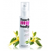 Силиконовый лубрикант 2-в-1 Touch My Body с ароматом иланг-иланга - 100 мл. - Love to Love - купить с доставкой в Иркутске