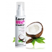 Съедобное согревающее массажное масло Love Me Tender Cocos с ароматом кокоса - 100 мл. - Love to Love - купить с доставкой в Иркутске