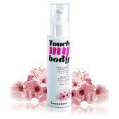 Силиконовый лубрикант 2-в-1 Touch My Body с ароматом вишнёвого цвета - 100 мл. - Love to Love - купить с доставкой в Иркутске