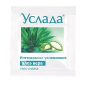 Гель-смазка «Услада с алоэ» - 3 гр. - Биоритм - купить с доставкой в Иркутске