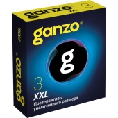 Презервативы увеличенного размера Ganzo XXL - 3 шт. - Ganzo - купить с доставкой в Иркутске