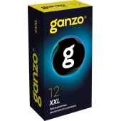 Презервативы увеличенного размера Ganzo XXL - 12 шт. - Ganzo - купить с доставкой в Иркутске