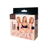 Набор из 3 мастурбаторов The Girl Next Door Tina - Dream Toys - в Иркутске купить с доставкой