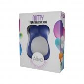 Синее эрекционное виброкольцо Nutty - Adrien Lastic - в Иркутске купить с доставкой