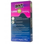 Набор презервативов Bolt Condoms - Luxe - купить с доставкой в Иркутске
