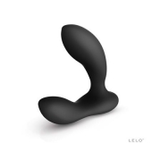 Чёрный перезаряжаемый стимулятор простаты Bruno Black - Lelo - в Иркутске купить с доставкой