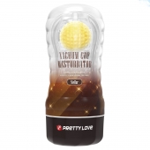 Прозрачный текстурированный мастурбатор Vacuum Cup Masturbator Stellar - Baile - в Иркутске купить с доставкой
