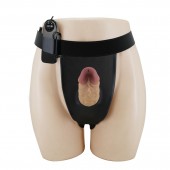 Полый вибрострапон на регулируемых трусиках Draven - 17,5 см. - Baile - купить с доставкой в Иркутске