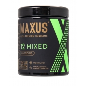 Презервативы MAXUS Mixed - 12 шт. - Maxus - купить с доставкой в Иркутске