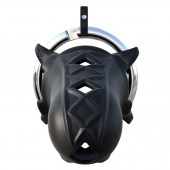 Черный замок верности Extreme Silicone Cock Blocker - Pipedream - купить с доставкой в Иркутске