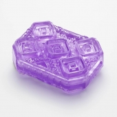 Фиолетовый мастурбатор-стимулятор Tenga Uni Amethyst - Tenga - в Иркутске купить с доставкой