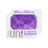 Фиолетовый мастурбатор-стимулятор Tenga Uni Amethyst - Tenga - в Иркутске купить с доставкой
