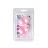 Розовые вагинальные шарики BI-BALLS - Toyfa Basic в Иркутске Розовые вагинальные шарики BI-BALLS - Toyfa Basic