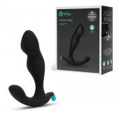 Черный утяжеленный анальный стимулятор Rocker Plug - 12 см. - b-Vibe - в Иркутске купить с доставкой