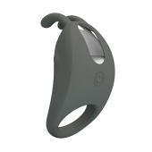 Серое эрекционное кольцо с вибрацией Master Ring - Baile - в Иркутске купить с доставкой
