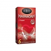 Гладкие презервативы Domino Harmony - 6 шт. - Domino - купить с доставкой в Иркутске