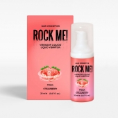 Жидкий вибратор Nuei Rock Me! с ароматом клубники - 20 мл. - Nuei cosmetics - купить с доставкой в Иркутске
