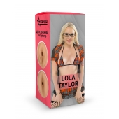 Двусторонний мастурбатор Lola Taylor - 22 см. - ФлешНаш - в Иркутске купить с доставкой