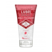 Интимный гель-смазка на водной основе Lubrimax Magic Strawberry - 75 мл. - ИнтелБИО - купить с доставкой в Иркутске