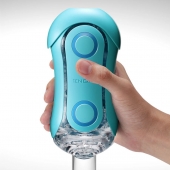 Голубой мастурбатор Tenga Flip ORB Ocean - Tenga - в Иркутске купить с доставкой