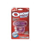 Фиолетовое эрекционное виброкольцо OWOW PURPLE - Screaming O - в Иркутске купить с доставкой